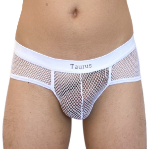 Brief Transparente Blanco