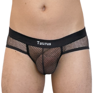 Brief Transparente Negro