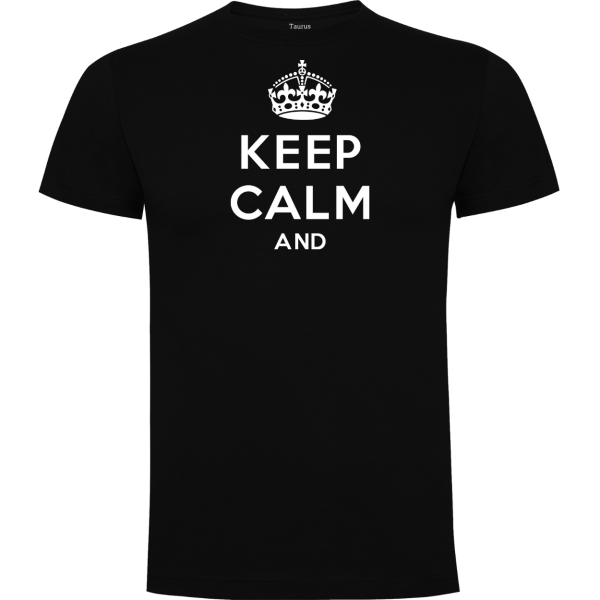 Polera Keep Calm (Personalizable)