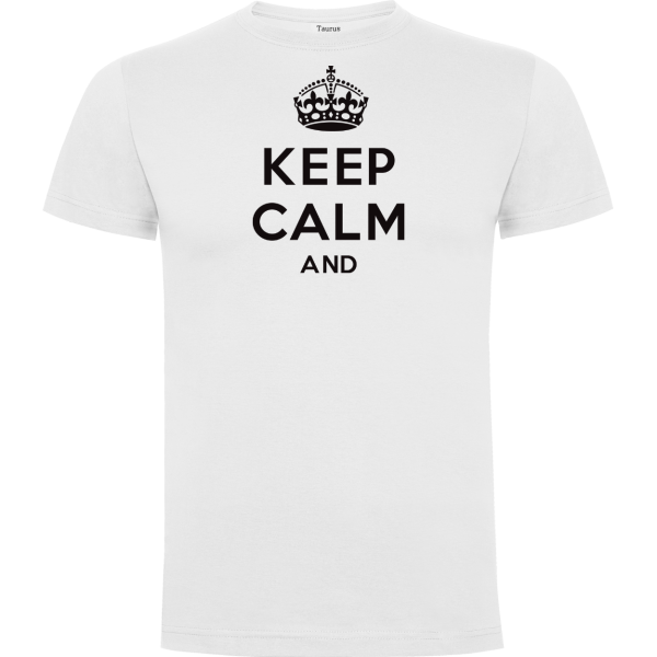 Polera Keep Calm (Personalizable) - Imagen 2