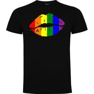 Polera Rainbow Lips