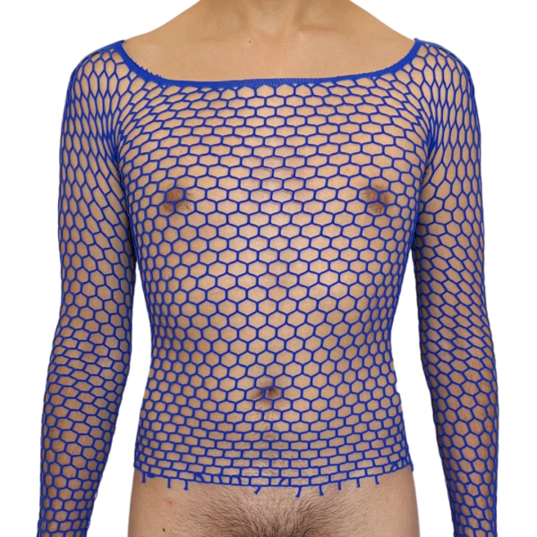 Polera Malla Azul - Imagen 2