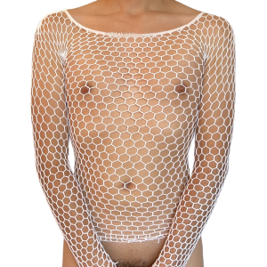 Polera Malla Blanca