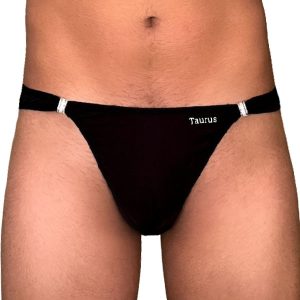 Thong Broches Negro