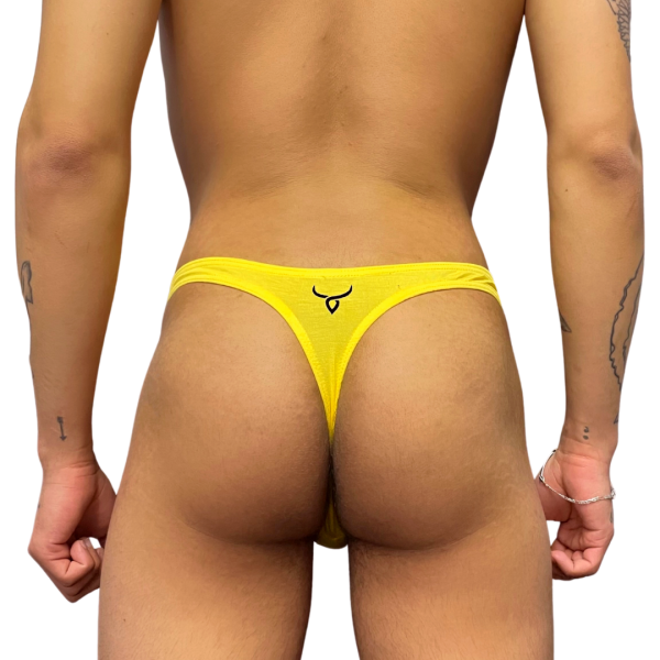 Thong Skinny Amarillo - Imagen 4