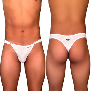 Thong Broches Blanco