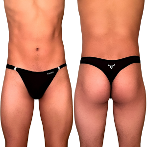 Thong Broches Negro