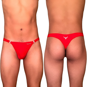 Thong Broches Rojo