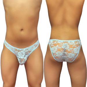 Bikini Encaje Celeste