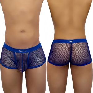 Bóxer Transparente Azul