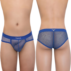 Brief Transparente Azul