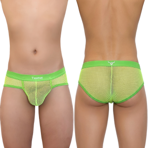 Brief Transparente Verde