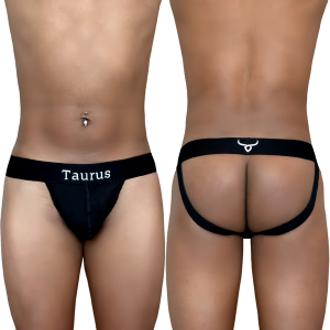 Jockstrap Algodón Negro